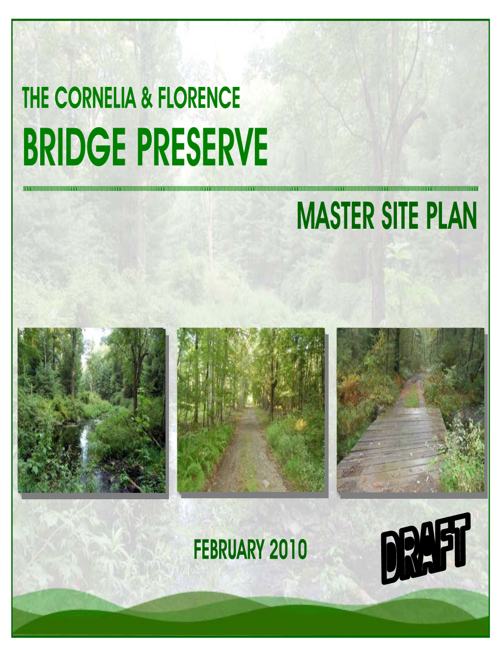 Bridge Preserve Master Site Plan