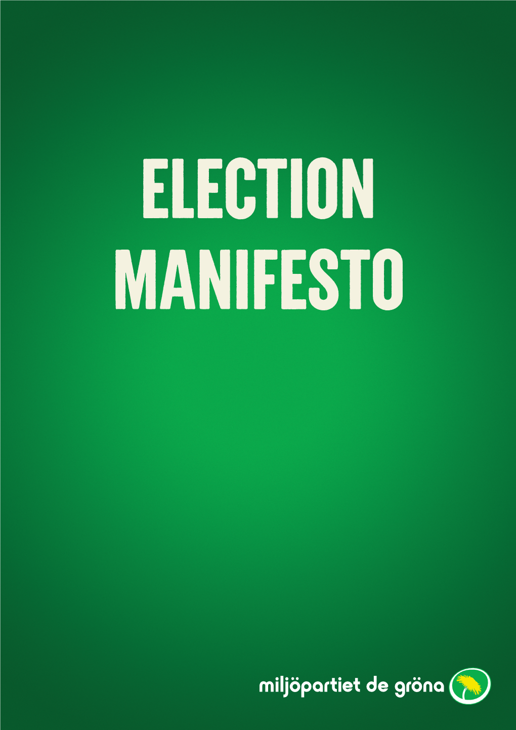 Manifesto Time for a Warmer Policy!