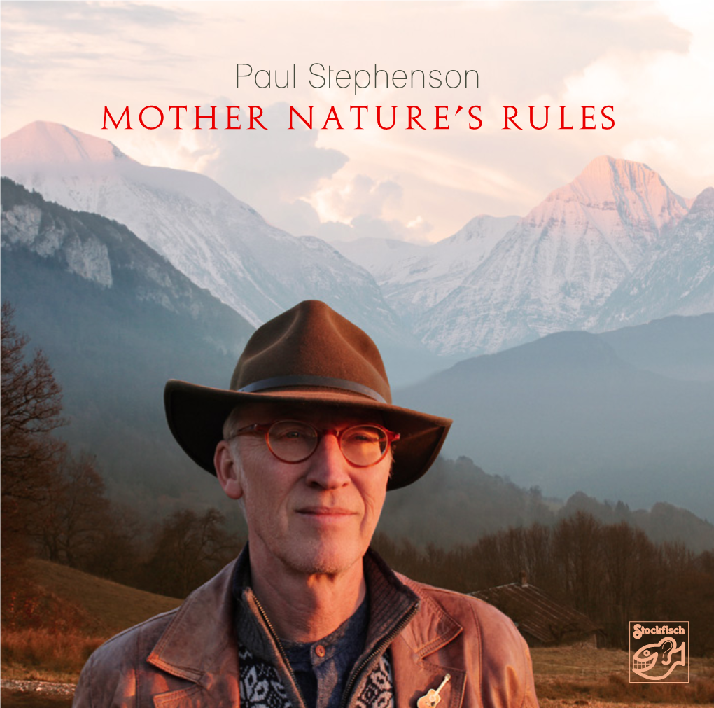 Paul Stephenson Mother Nature’S Rules 2 1