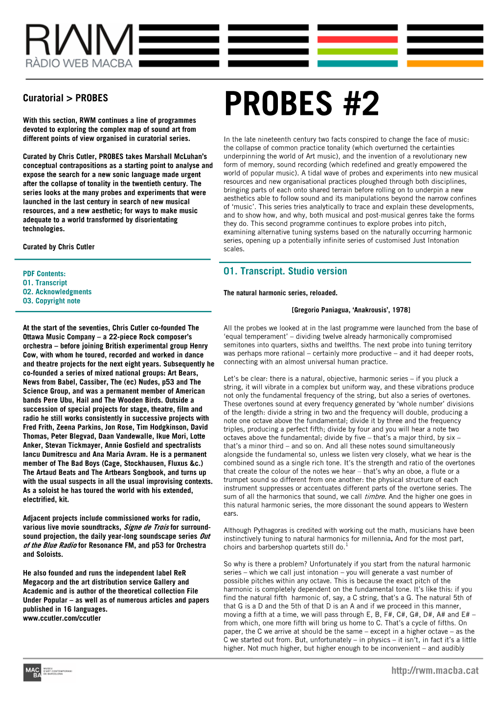 PROBES #2 Transcript