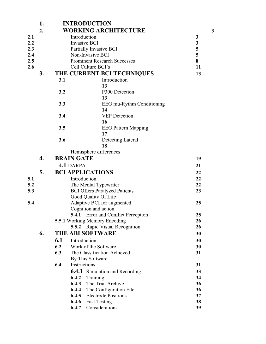 Brain Computer Interface BCI Report.Pdf