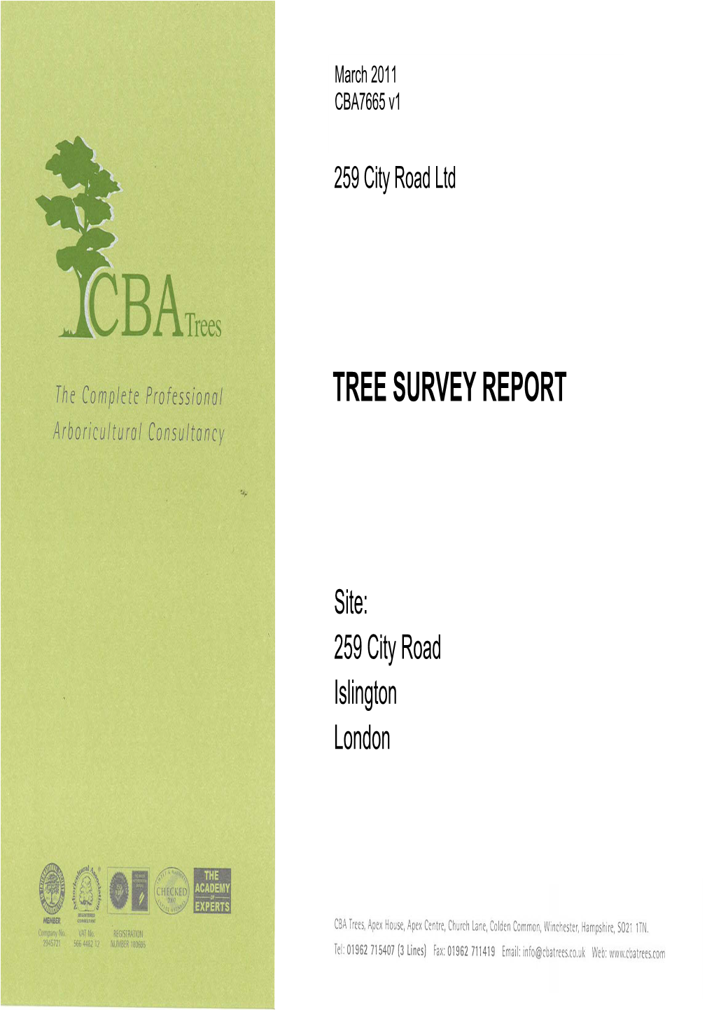 Tree Survey Report