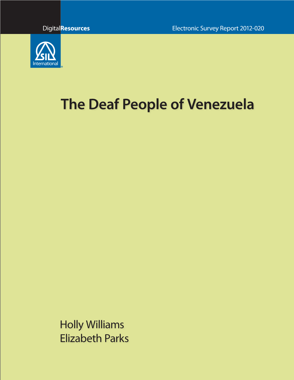 The Deaf People of Venezuela