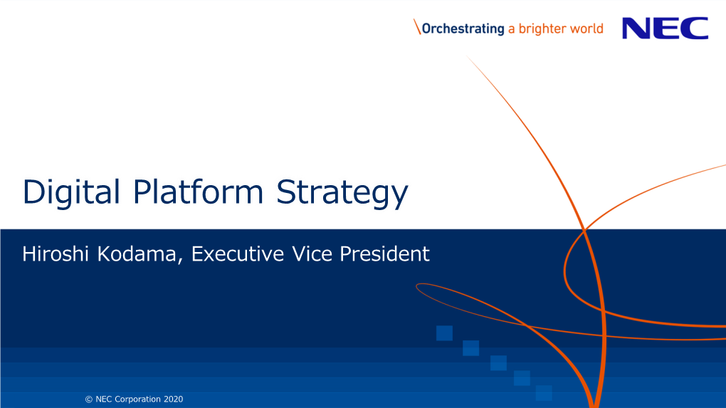 Digital Platform Strategy