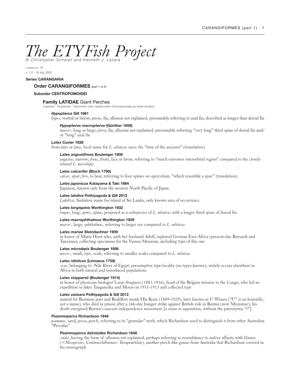 The Etyfish Project © Christopher Scharpf and Kenneth J