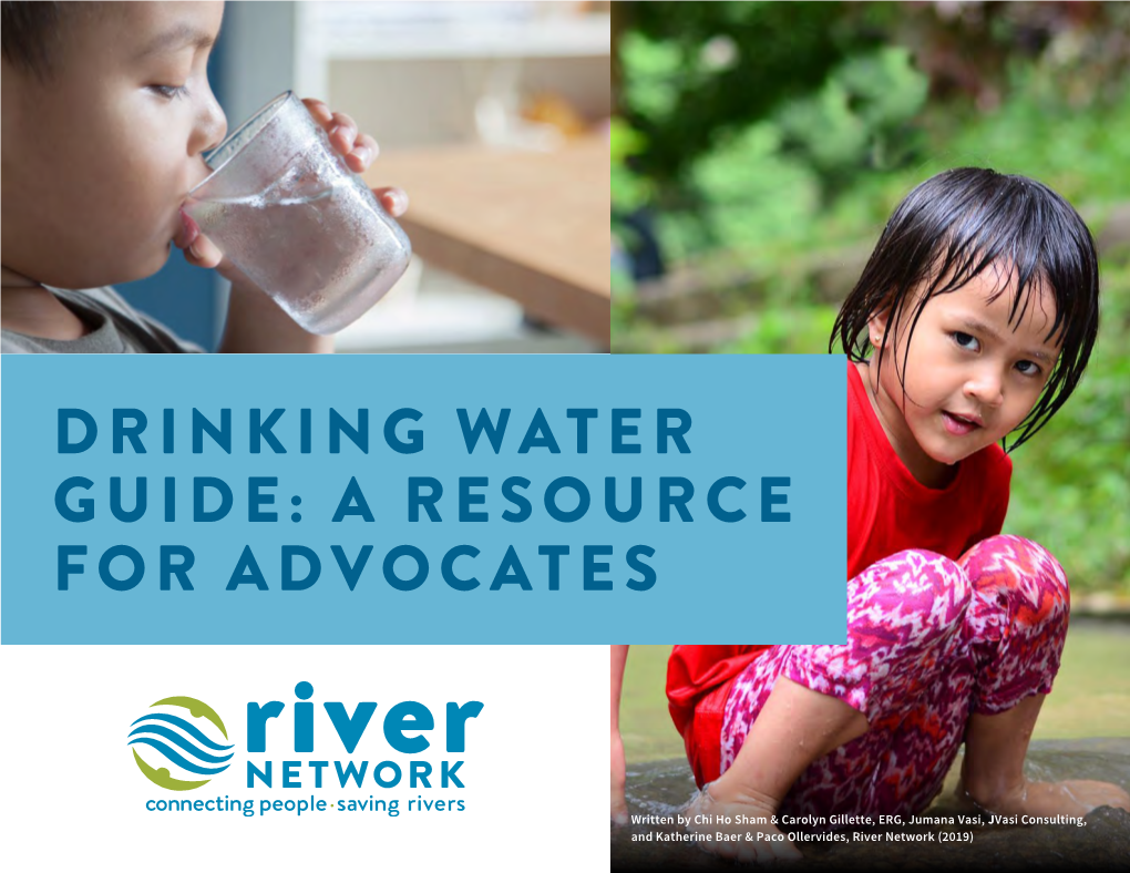 Drinking Water Guide: a Resource for Advocates