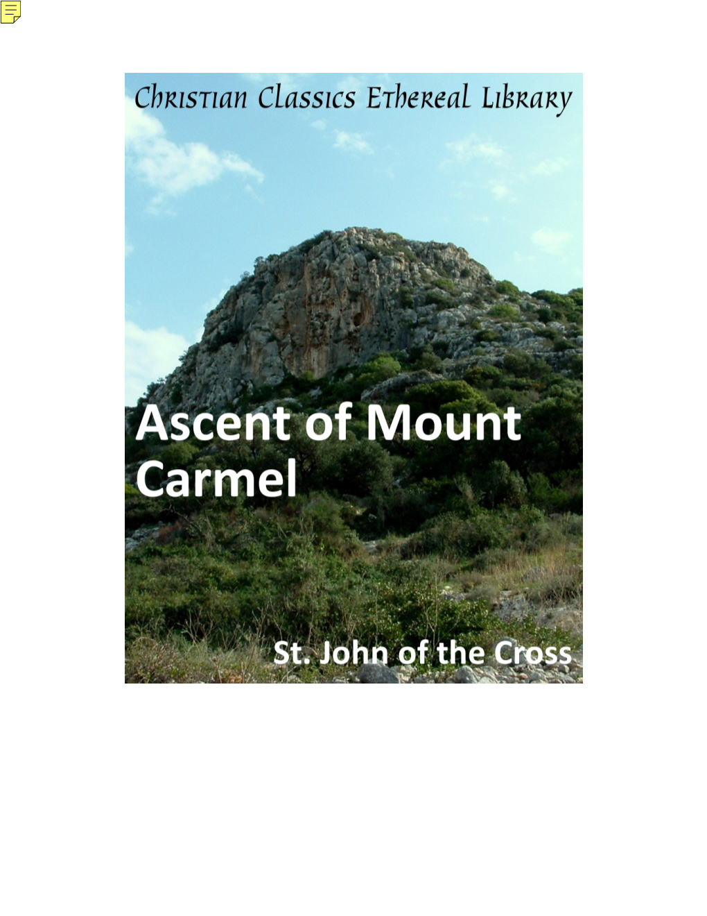 Ascent of Mount Carmel