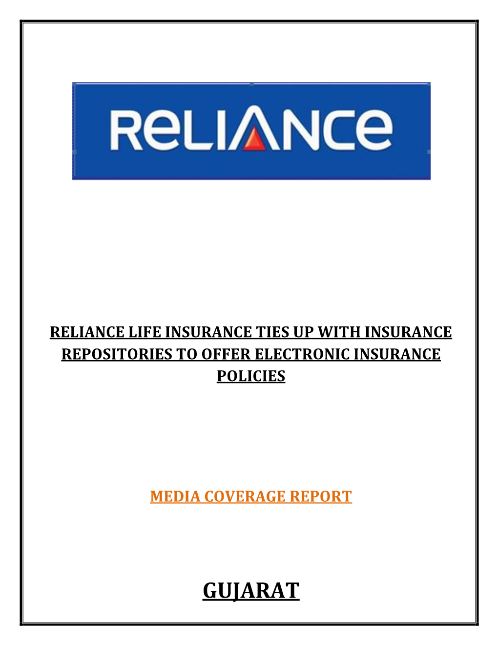 RLI-Electronic Insurance Coverage Report-Gujarat
