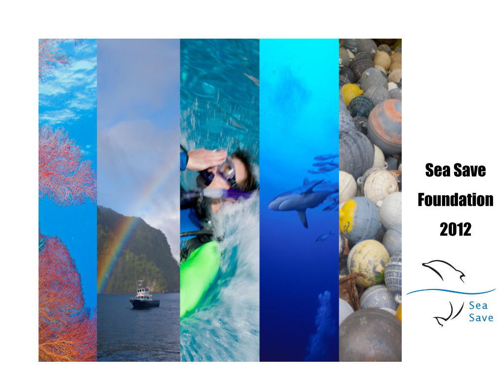 Sea Save Foundation 2012