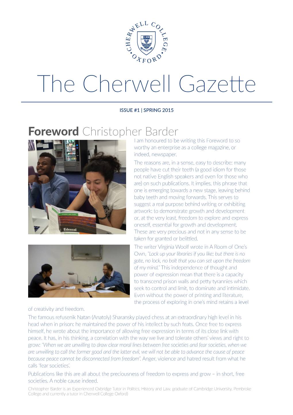 The Cherwell Gazette