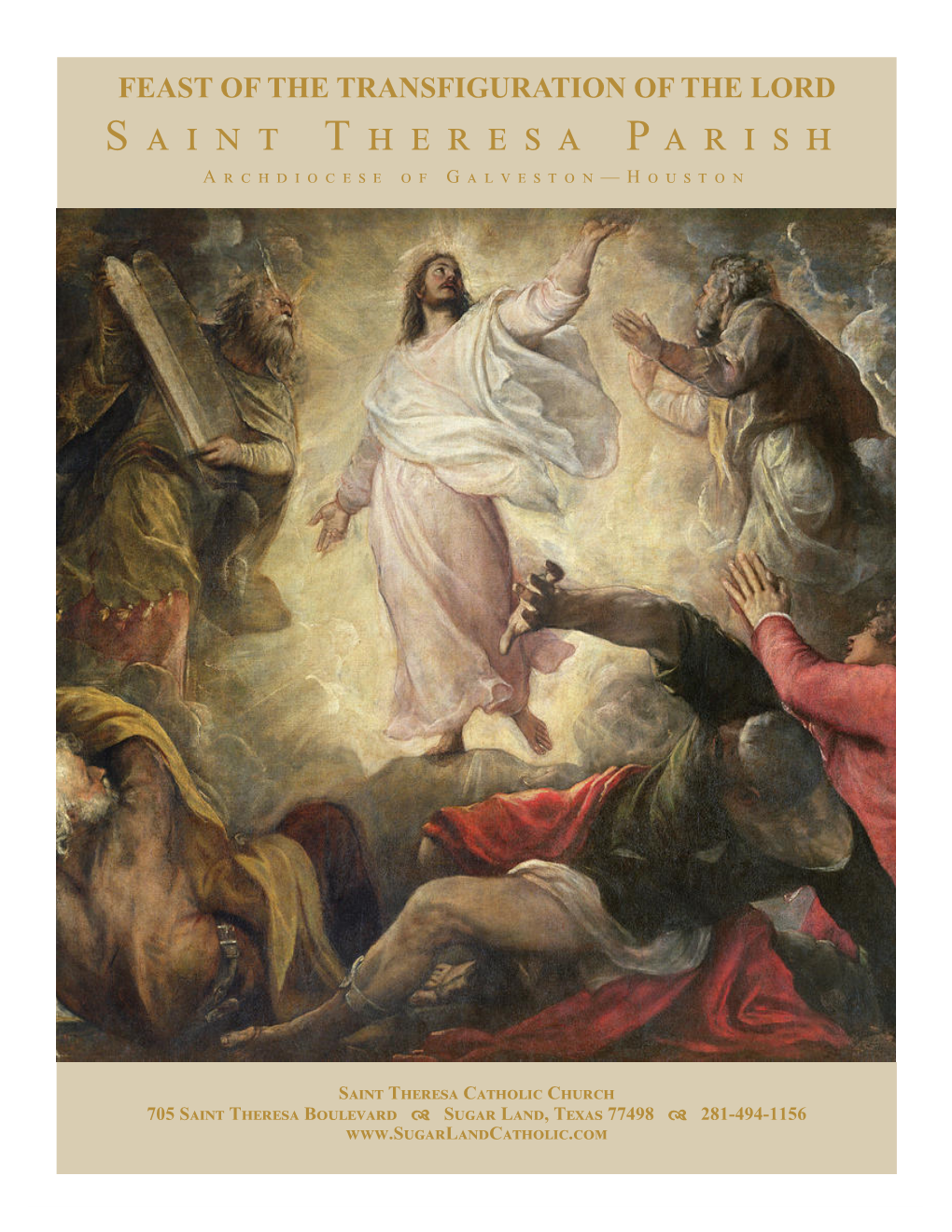 Feast of the Transfiguration of the Lord S���� T������ P����� A���������� �� G��������—H����