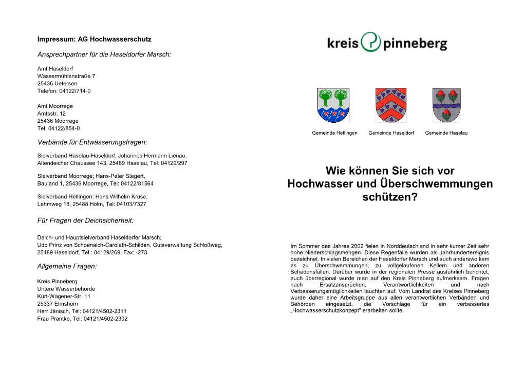 Wie Können Sie Sich Vor Hochwasser Und Überschwemmungen Schützen?