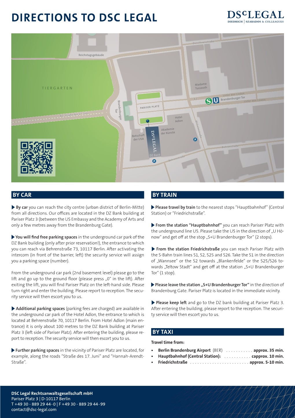 Directions to Dsc Legal