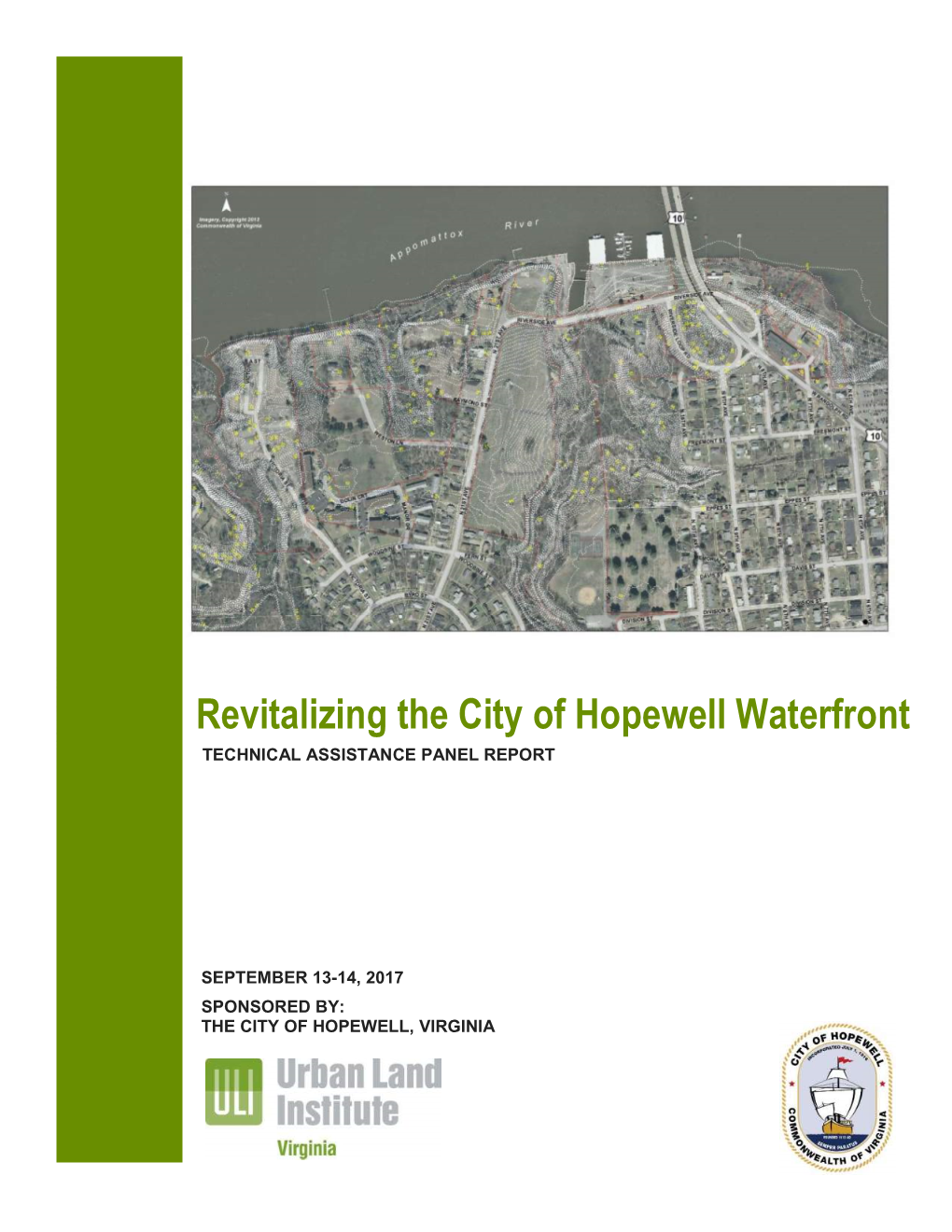 Revitalizing the City of Hopewell Waterfront TECHNICAL ASSISTANCE PANEL REPORT