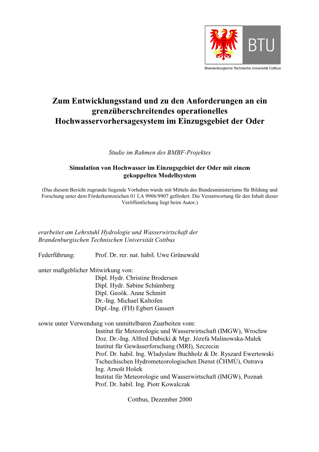 Veranlassung, Zielstellung Und Vorgehensweise