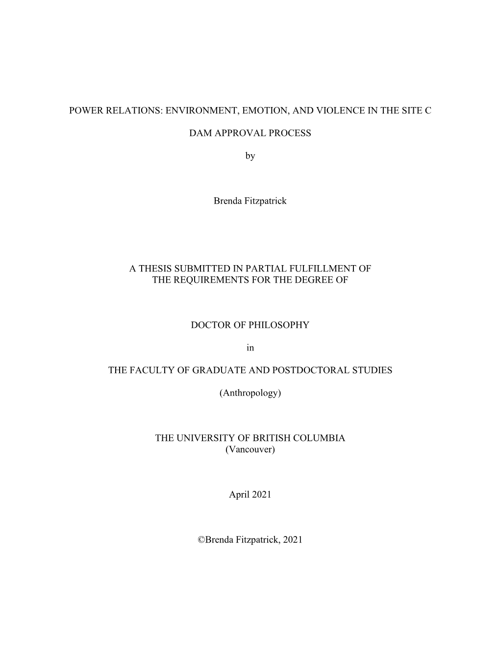 Download/ Schedule B Table of Conditions.Pdf British Columbia Environmental Assessment Office and Canadian Environmental Assesment Agency