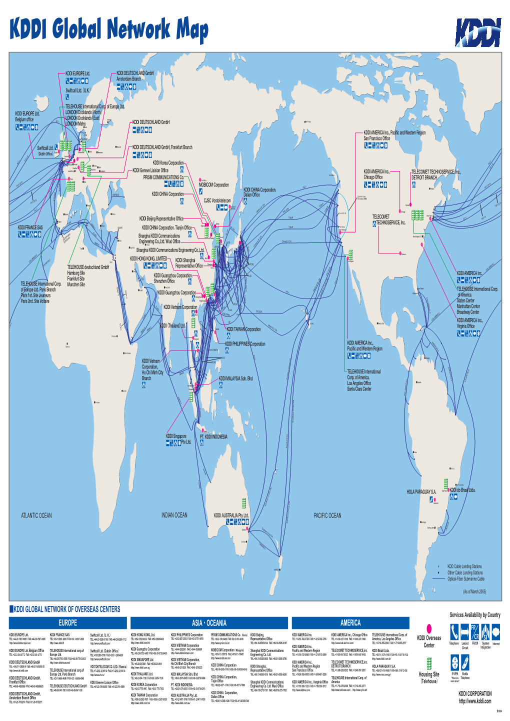 Global Network Map