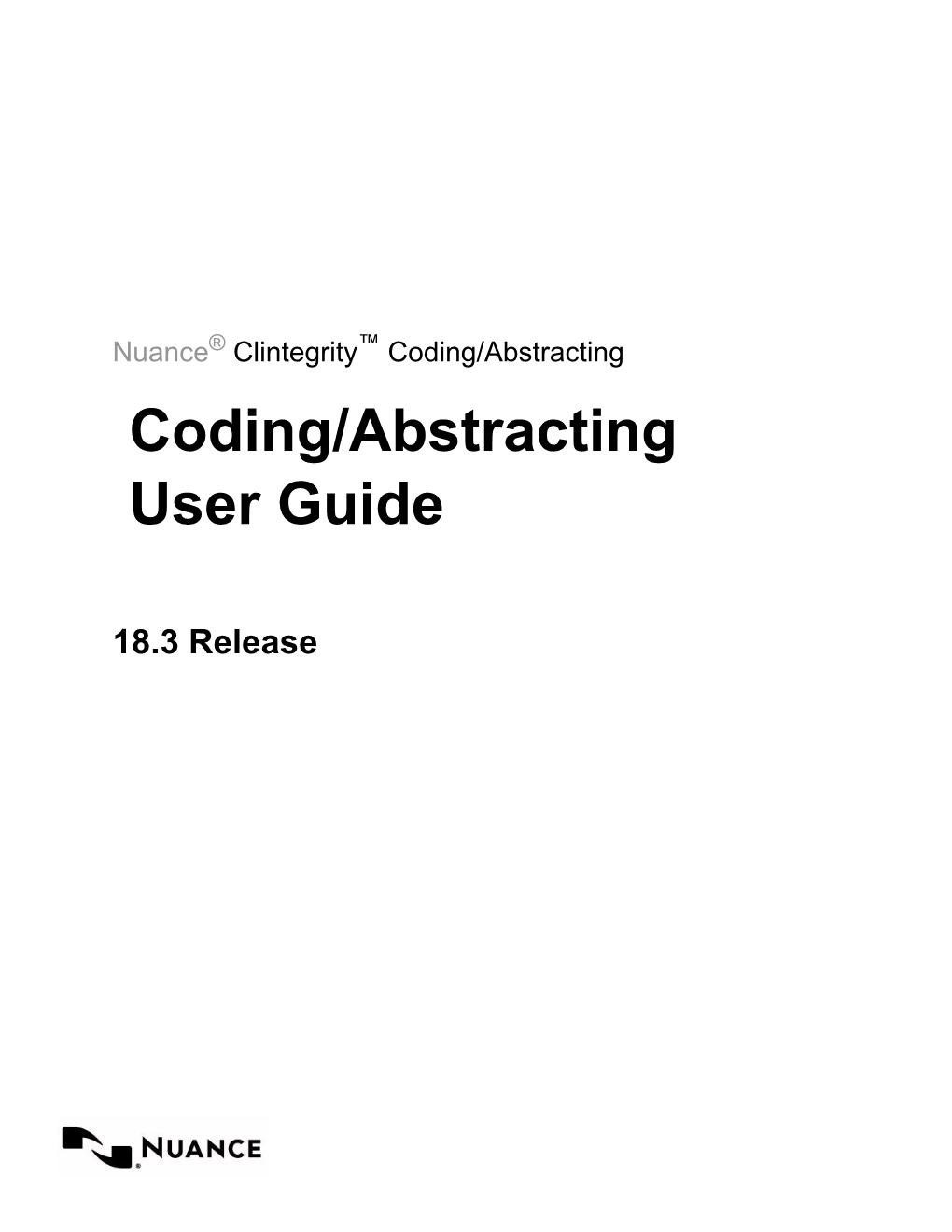 Clintegrity 360 | Coding/Abstracting User Guide