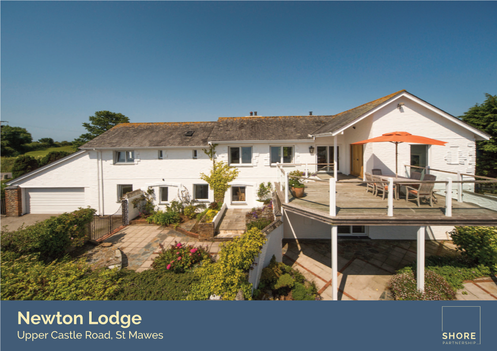 Newton Lodge, Upper Castle Road, St Mawes, TR2