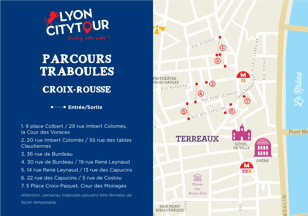 Parcours Traboules