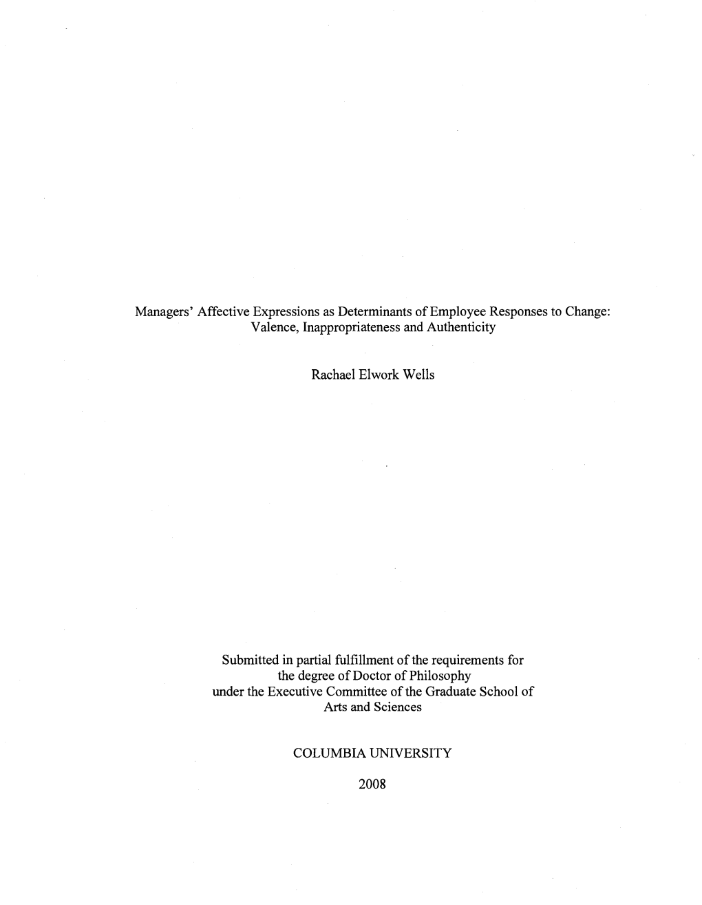 Proquest Dissertations