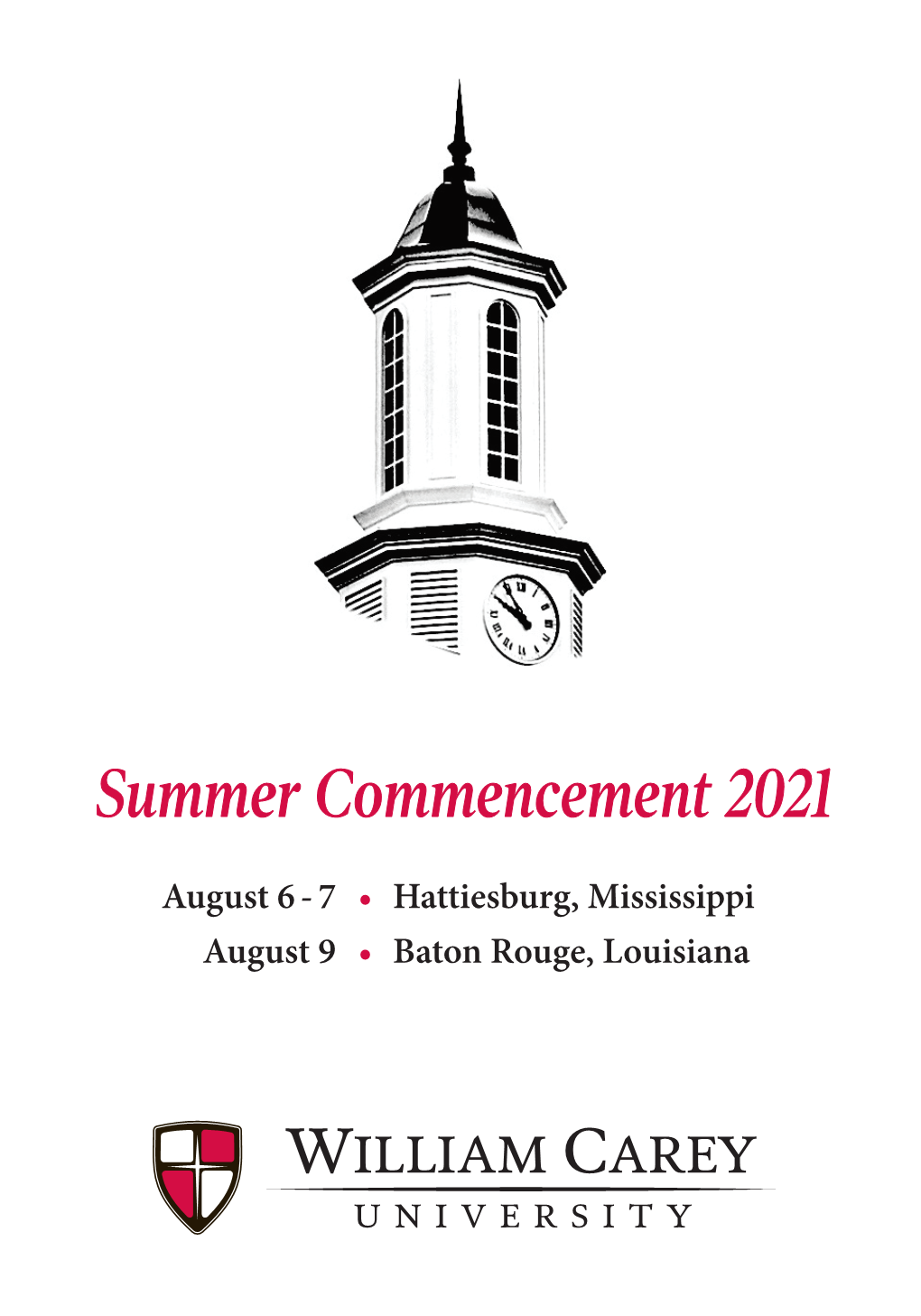 Summer Commencement 2021