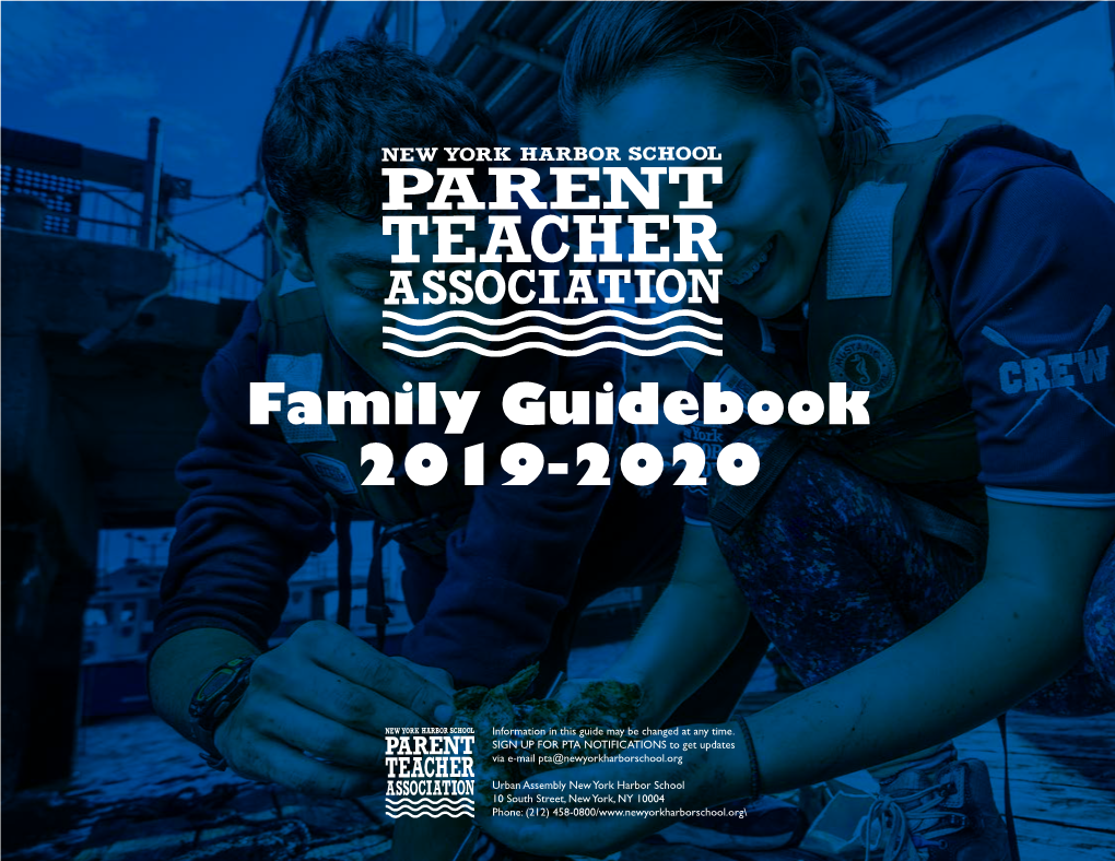 Family Guidebook 2019-2020