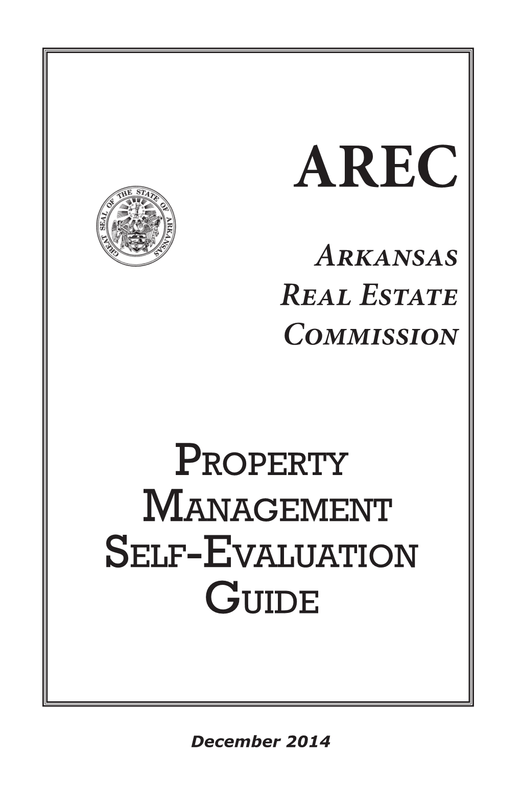 Property Management Self-Evaluation Guide