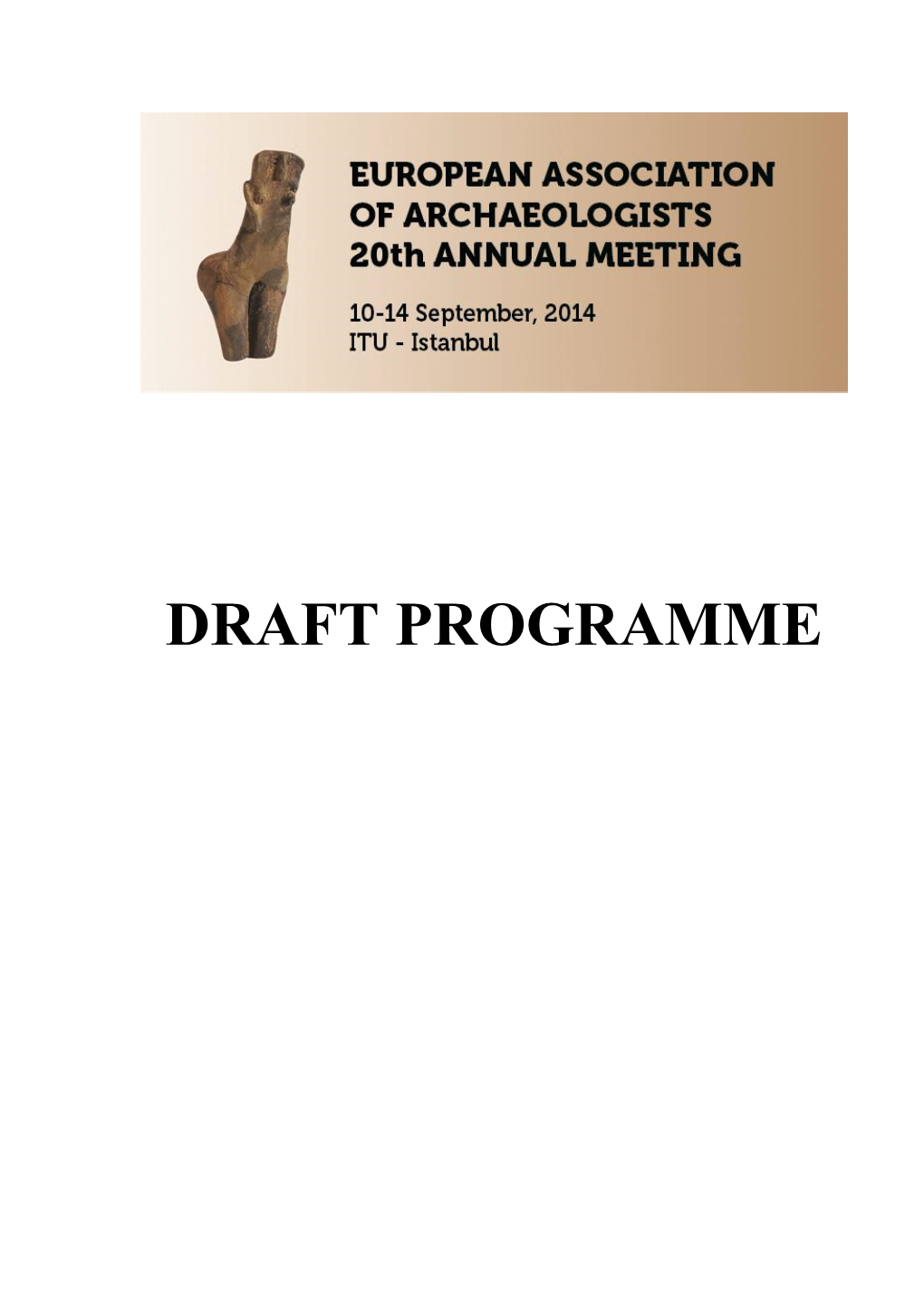 Draft Programme