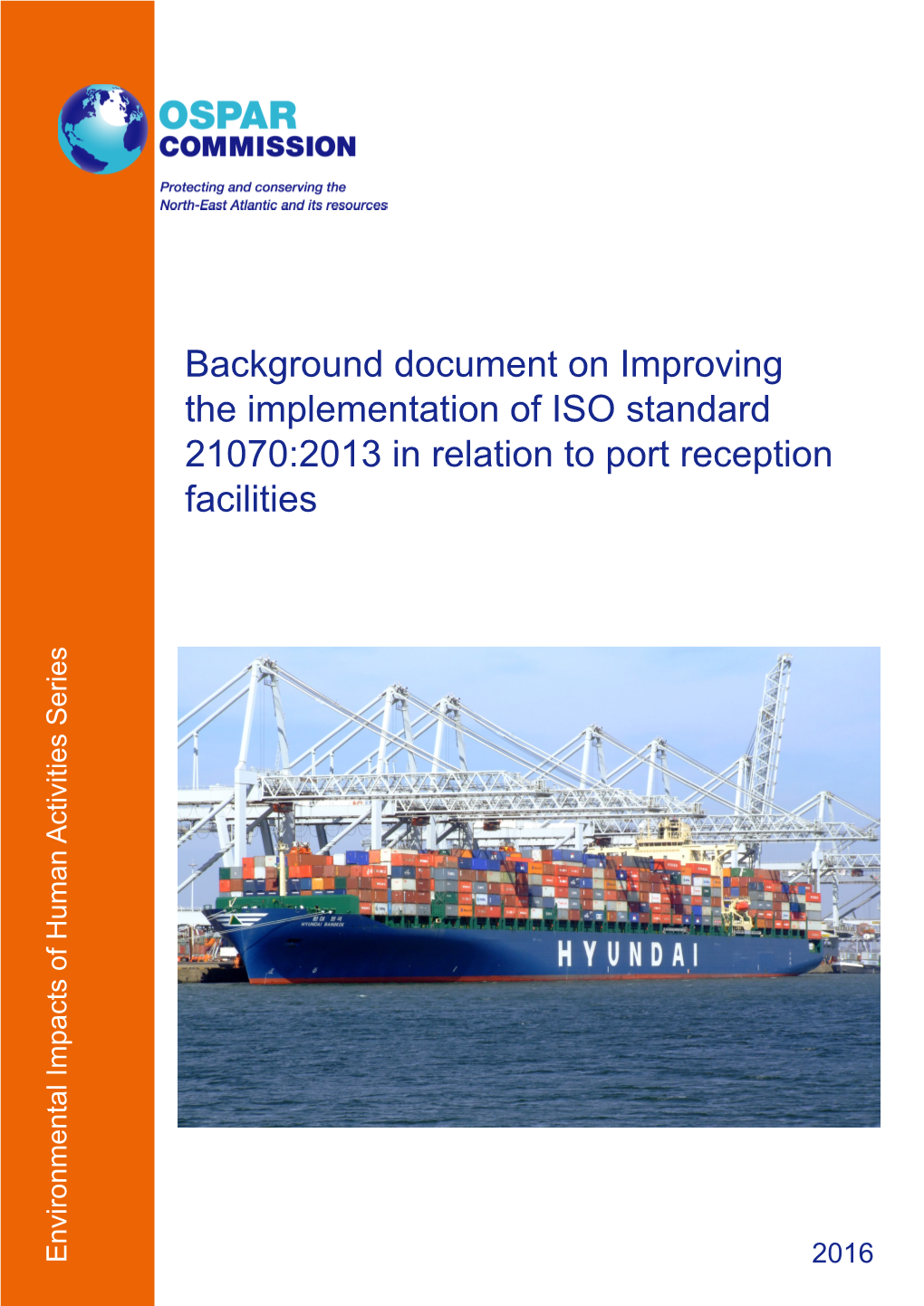 Background Document on Improving the Implementation of ISO Standard