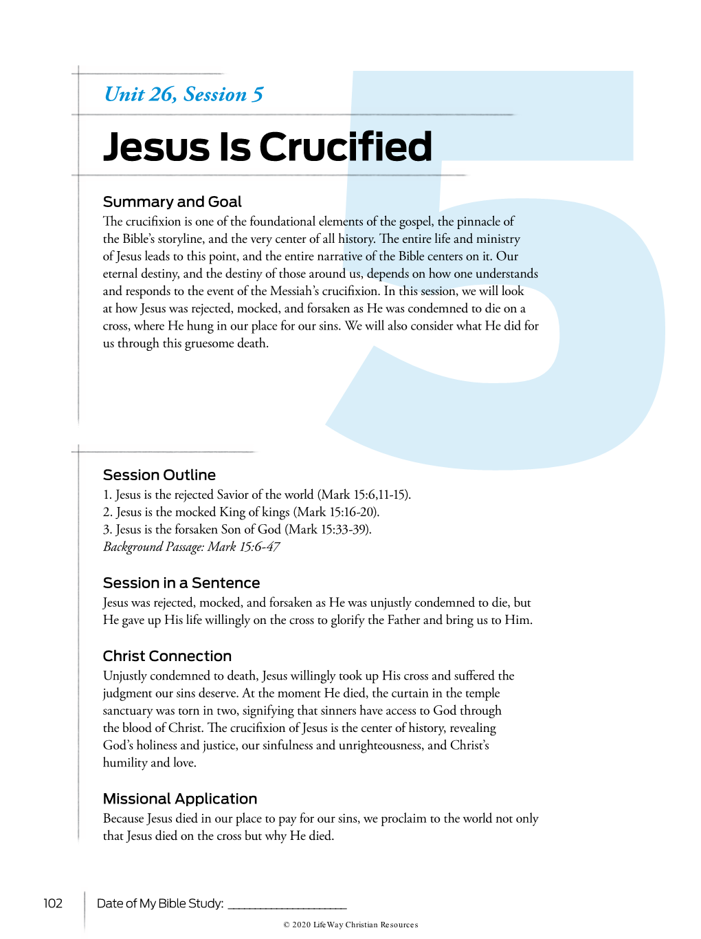 Jesus Is Crucified