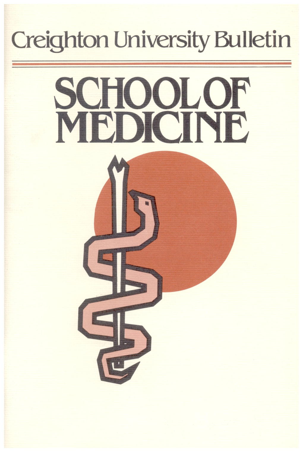 1985-87 Issue School of Medicine