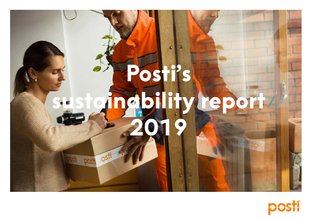 Welcome to Read Posti Group's Sustainability Report 2019