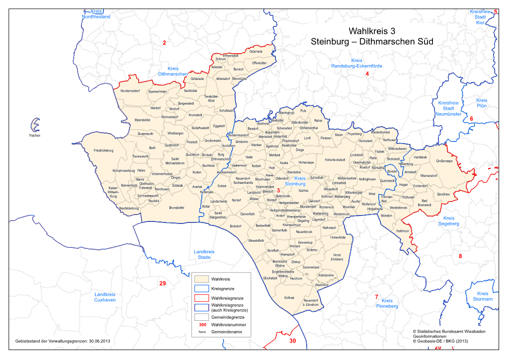 Wahlkreis 3 Steinburg – Dithmarschen