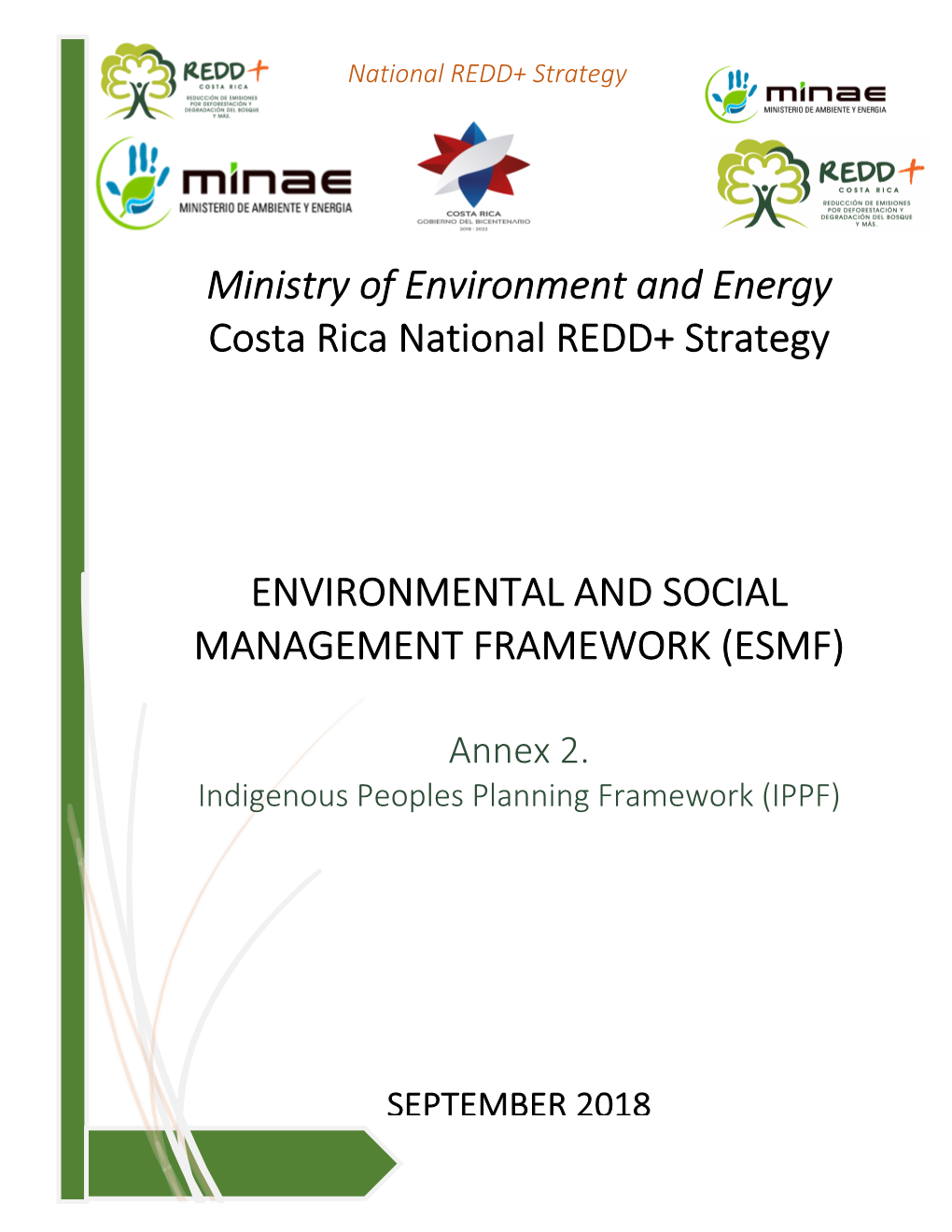 Indigenous Peoples Planning Framework (IPPF)