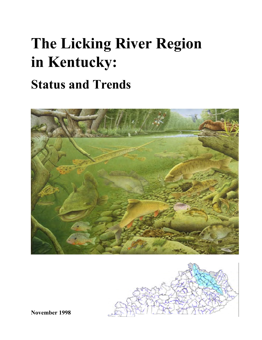 Licking River Region in Kentucky: Status and Trends