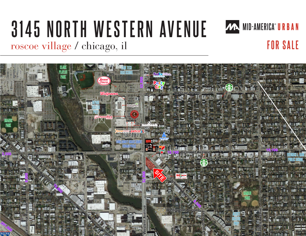 3145 NORTH WESTERN AVENUE Roscoe Village / Chicago, Il for SALE