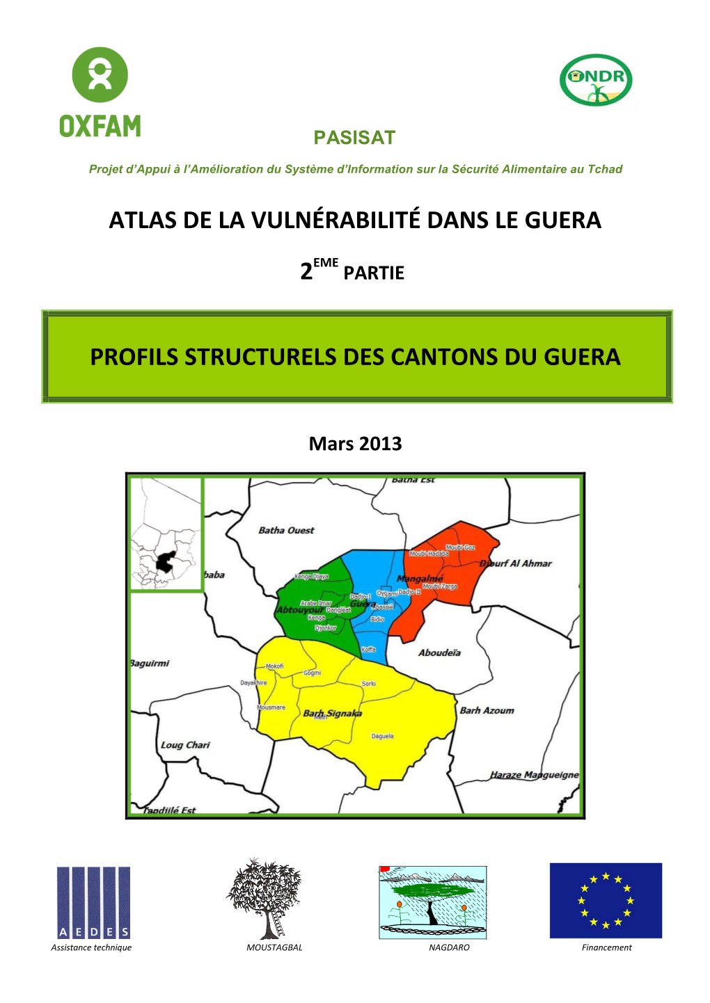 Atlas De La Vulnérabilité Dans Le Guera Profils