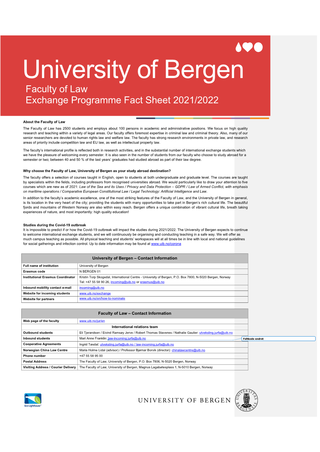 University of Bergen