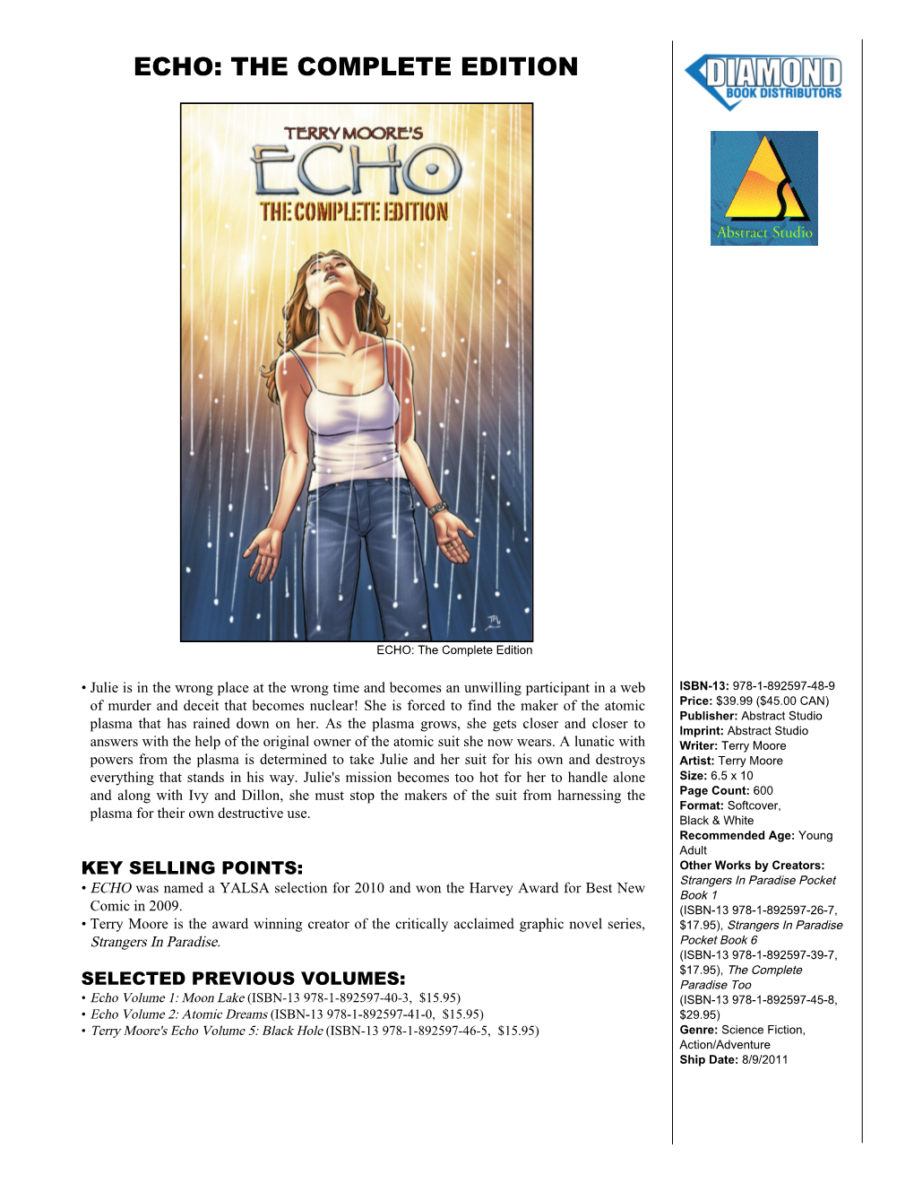Echo: the Complete Edition