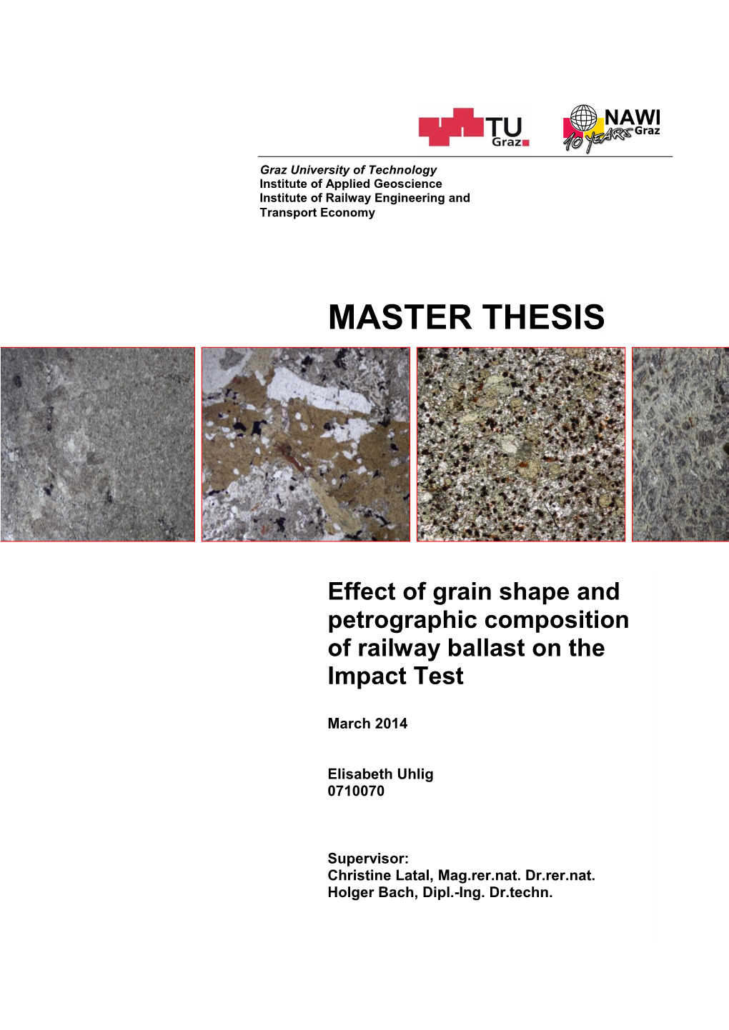 Master Thesis