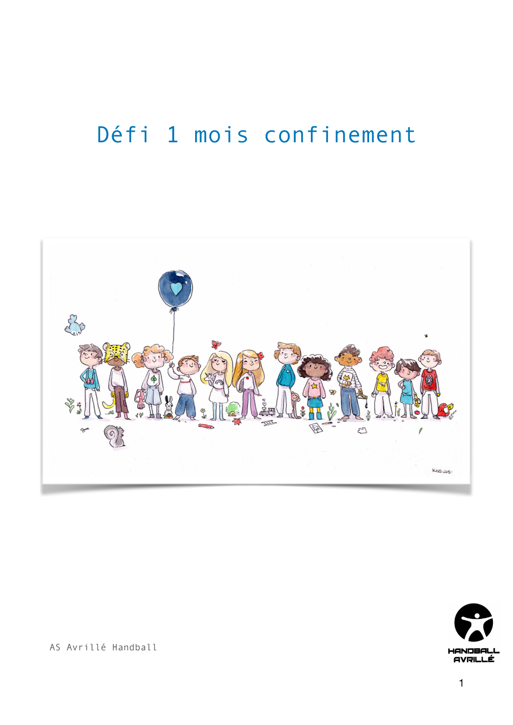 Défi 1 Mois Confinement