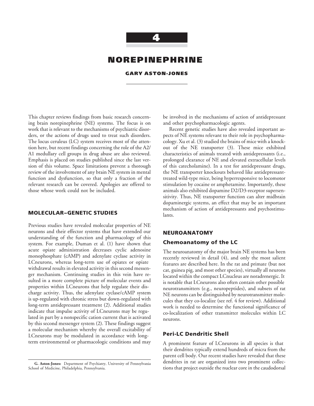 Norepinephrine