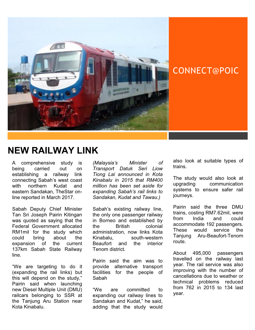 New Railway Link