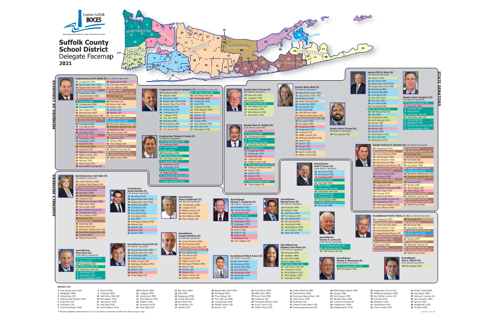Suffolk County School District Delegate Facemap