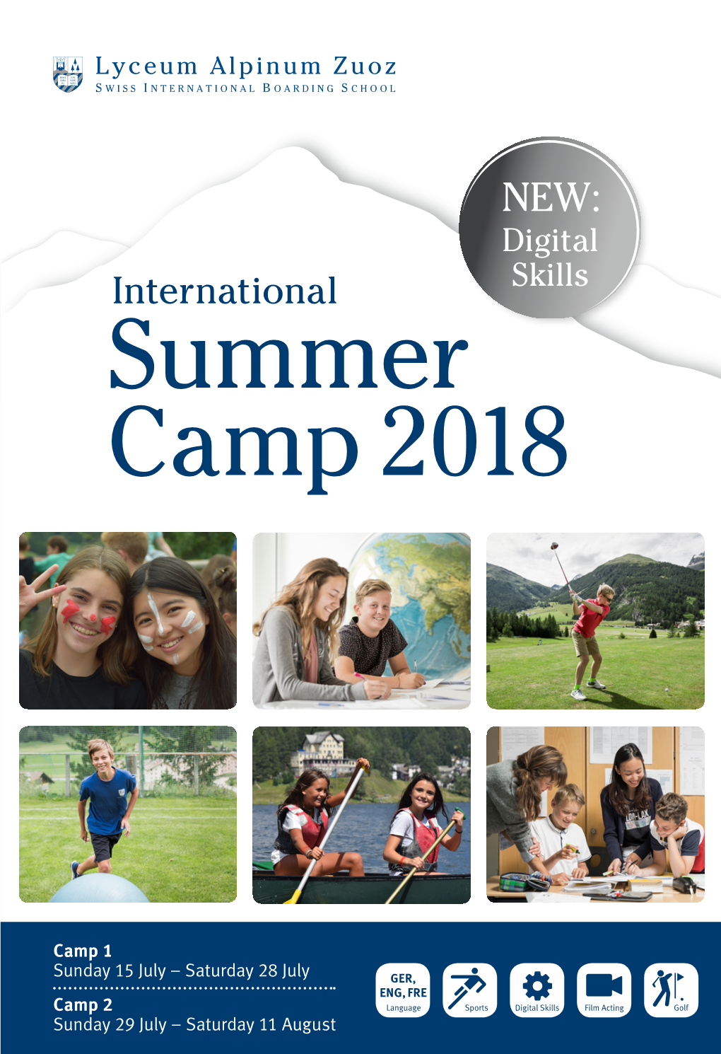 Lyceum Alpinum Zuoz Summer Camp Brochure