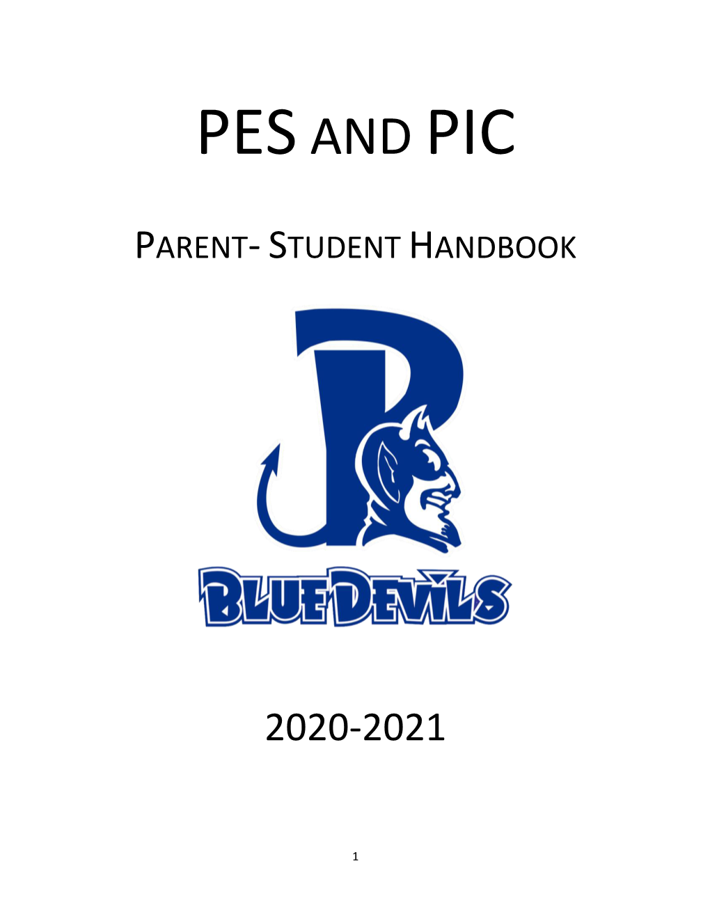 PES and PIC Handbook 2
