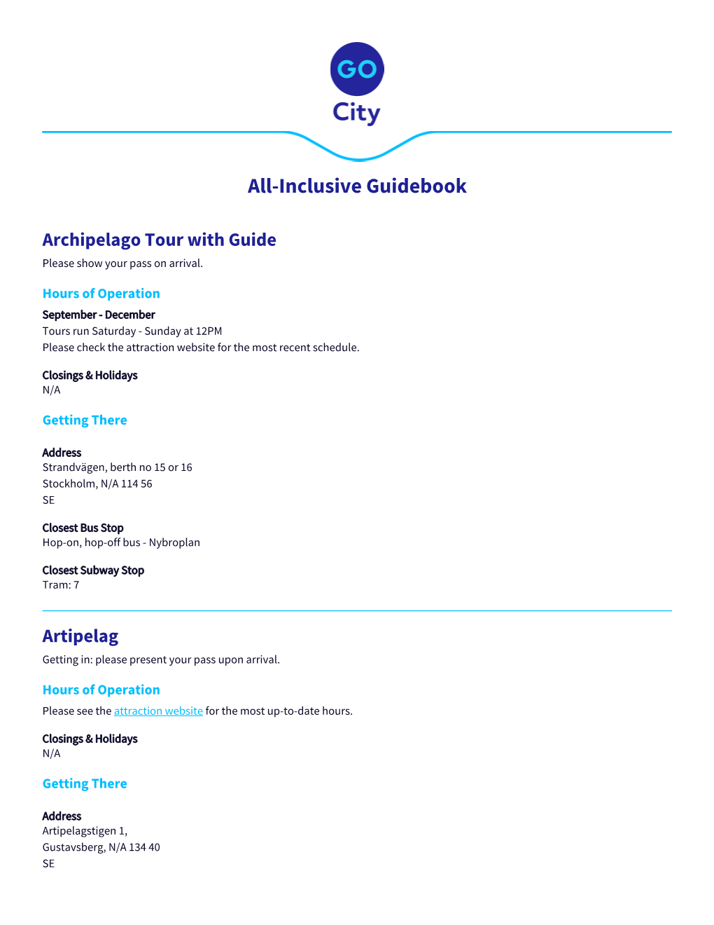 Your Guidebook