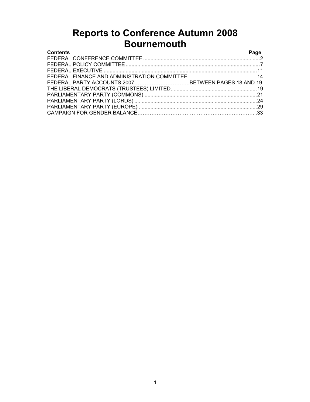 The Liberal Democrats (Trustees) Limited