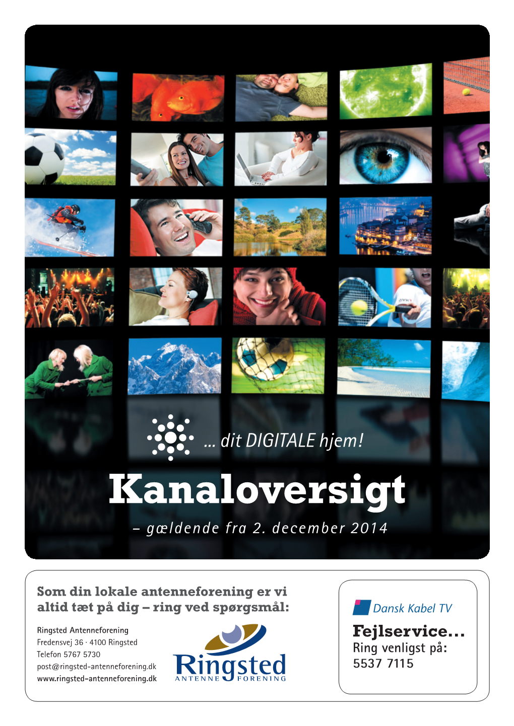 Kanaloversigt – Gældende Fra 2